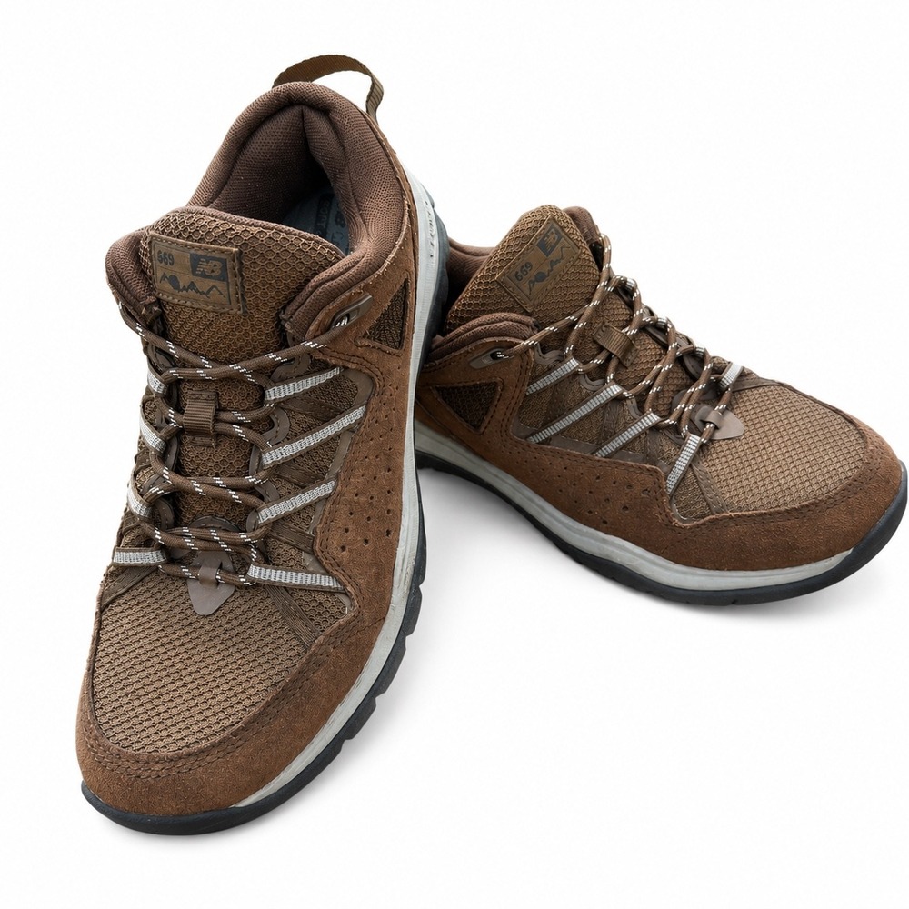 New Balance 669 v2‎ Mens 8.5 Brown Suede Trail Walking Shoes MW669LC2